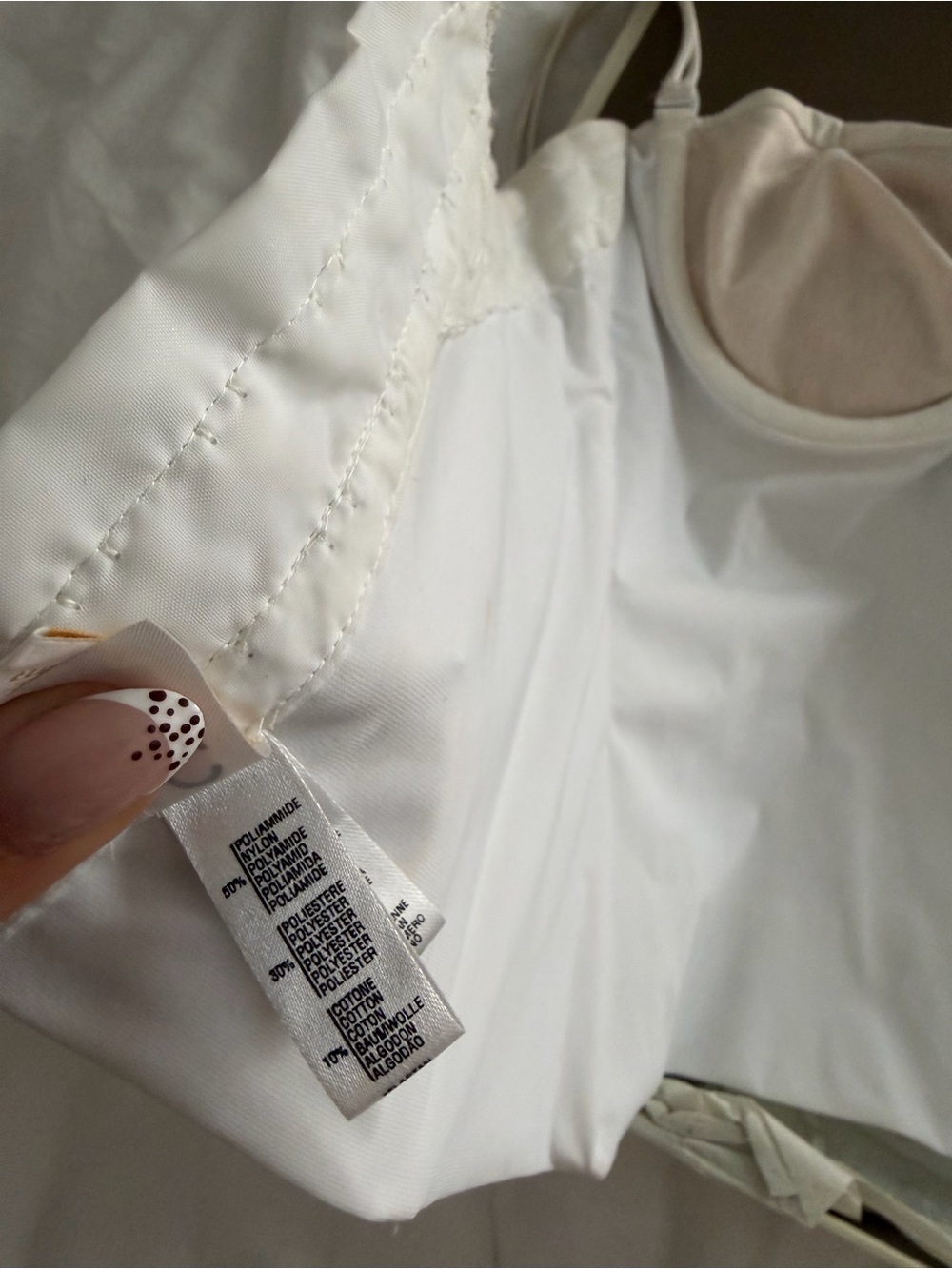 La Perla White Bustier Camisole - Picture 6 of 8